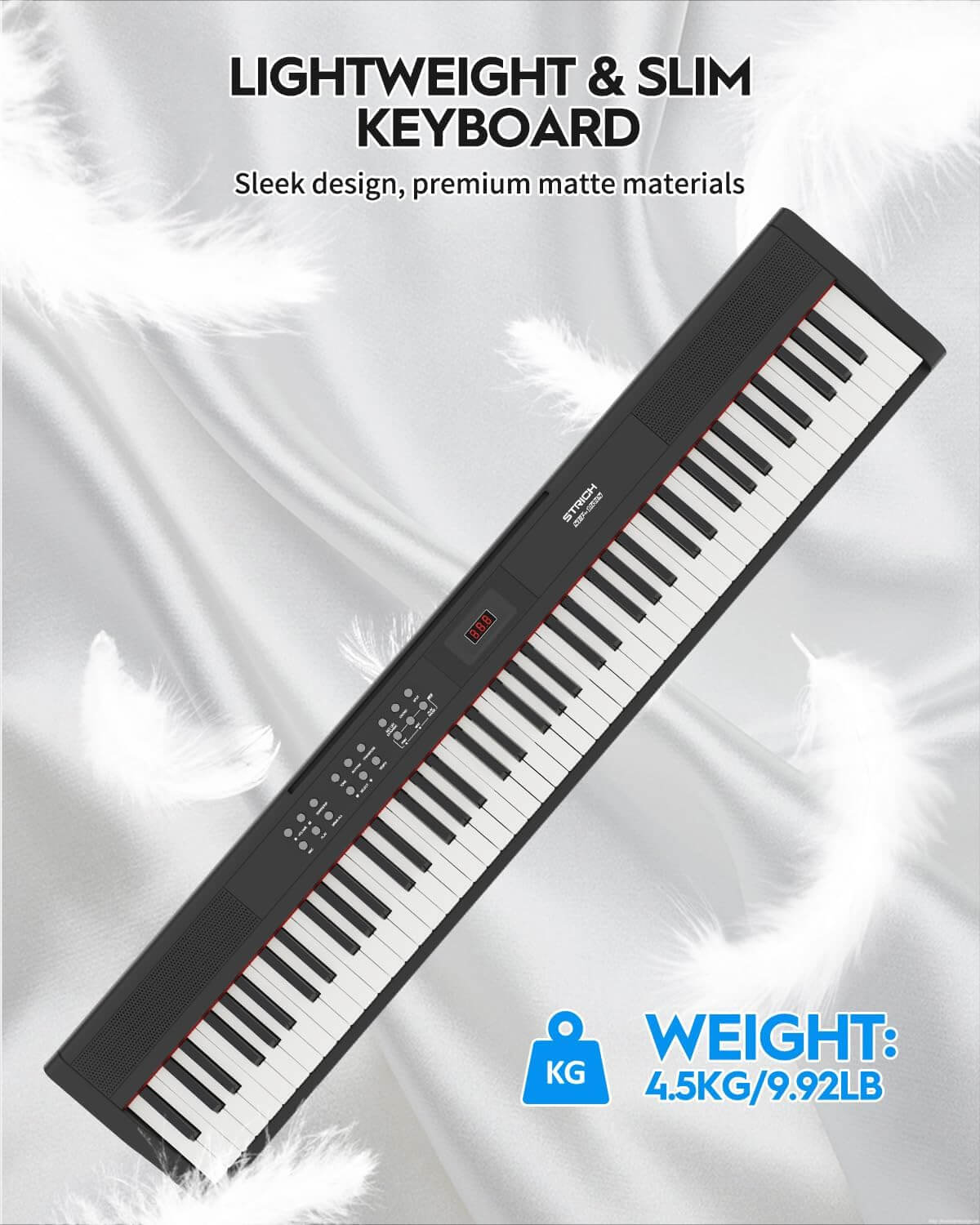 STRICH SEP-150S 88-Key Portable Electric Keyboard