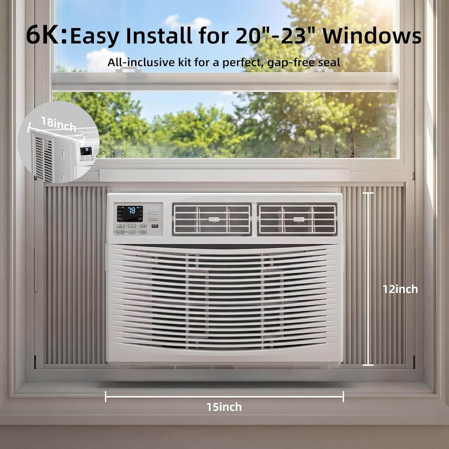 SUNGDOGIN 115V Window Air Conditioner