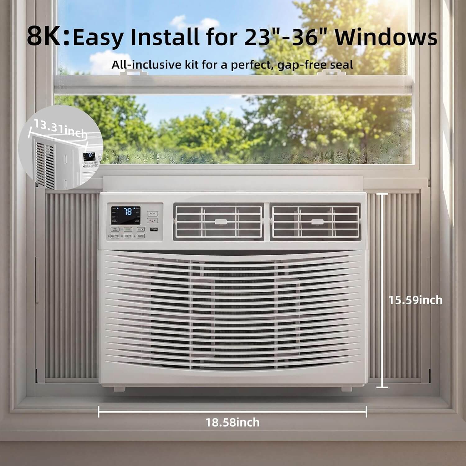 SUNGDOGIN 115V Window Air Conditioner