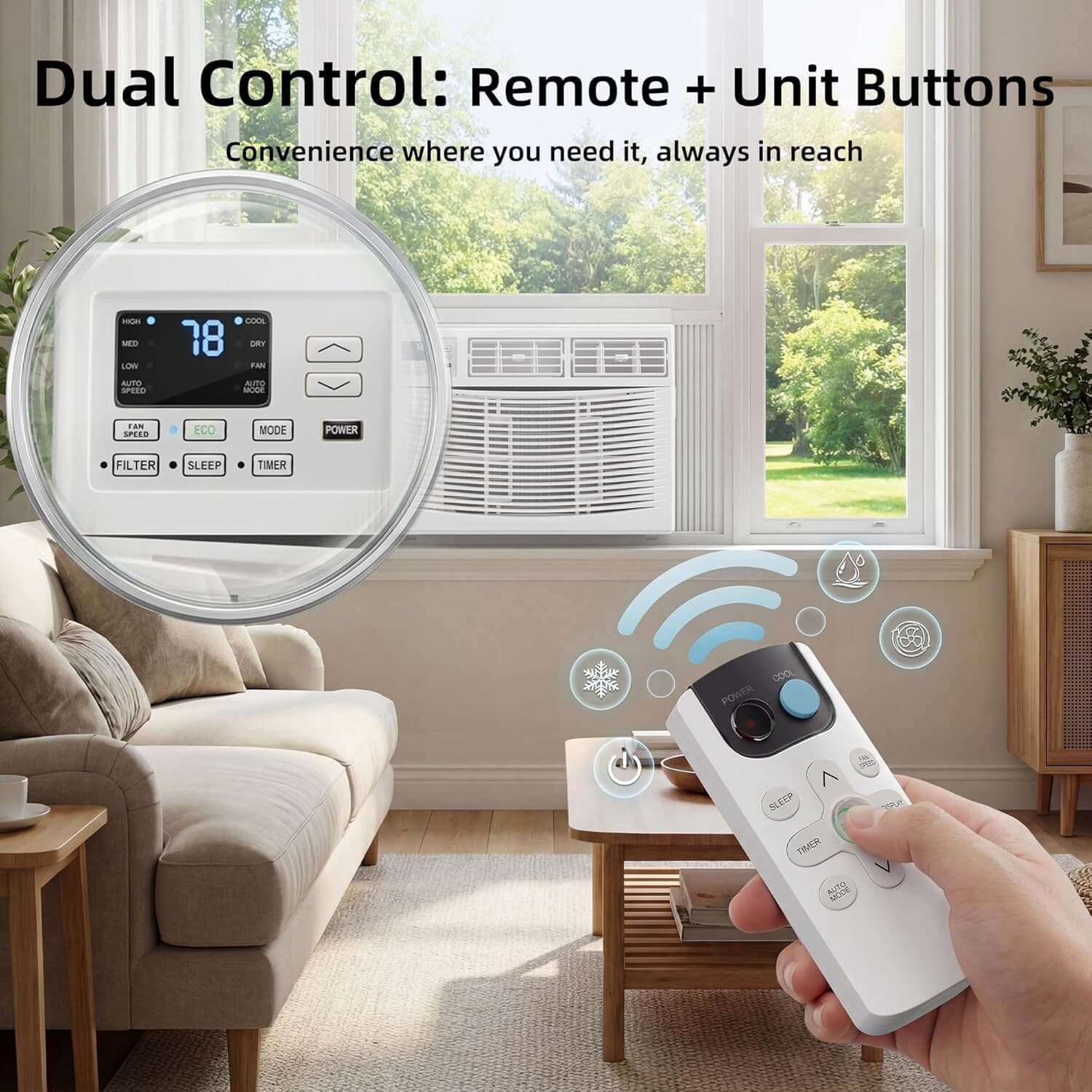 SUNGDOGIN 115V Window Air Conditioner