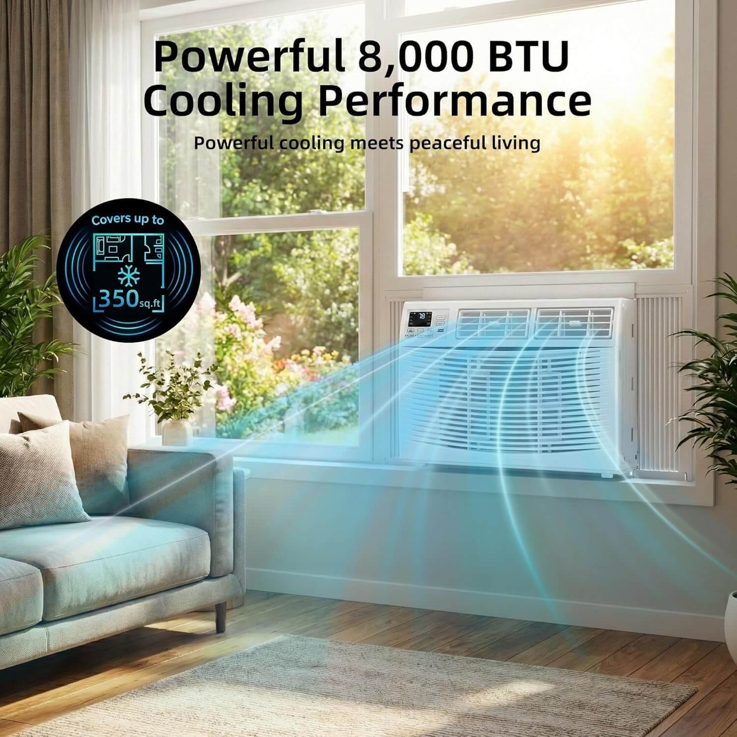 SUNGDOGIN 115V Window Air Conditioner