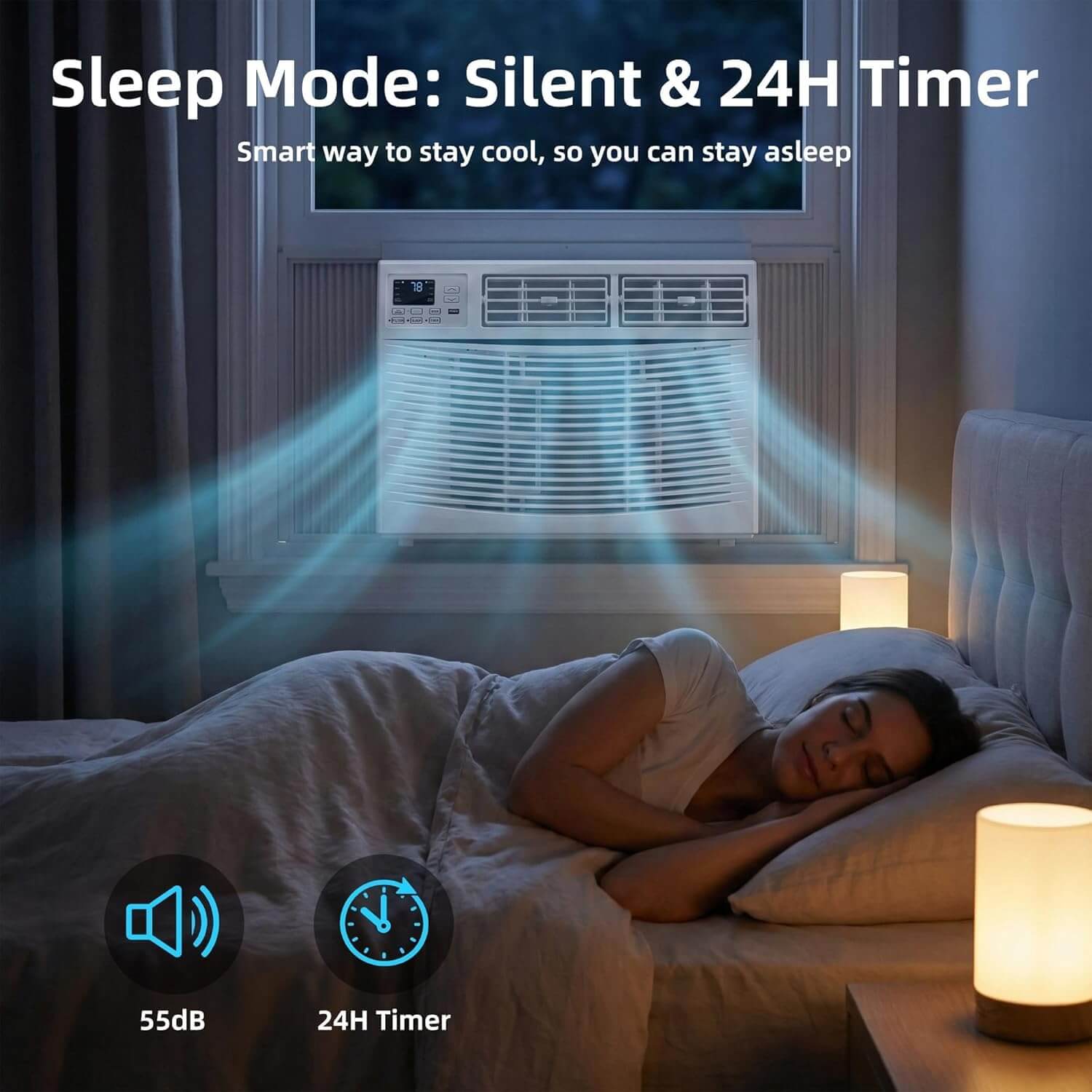 SUNGDOGIN 115V Window Air Conditioner