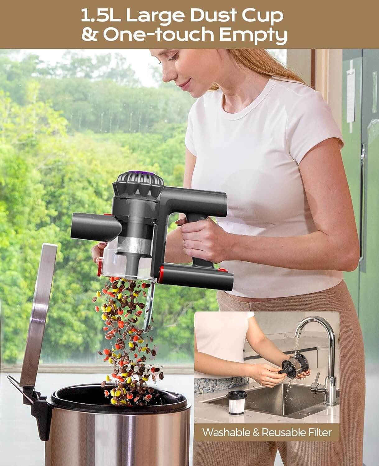 SVHT Cordless Vacuum Cleaner