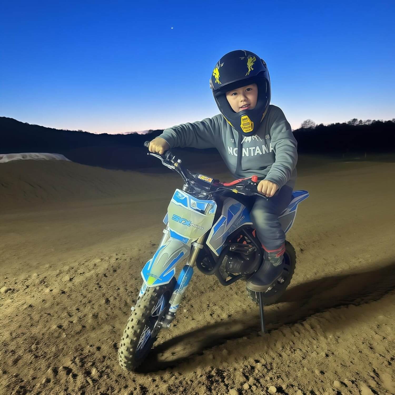 SYX MOTO VK 60cc 4-Stroke Kids' Gas Dirt Mini Bike