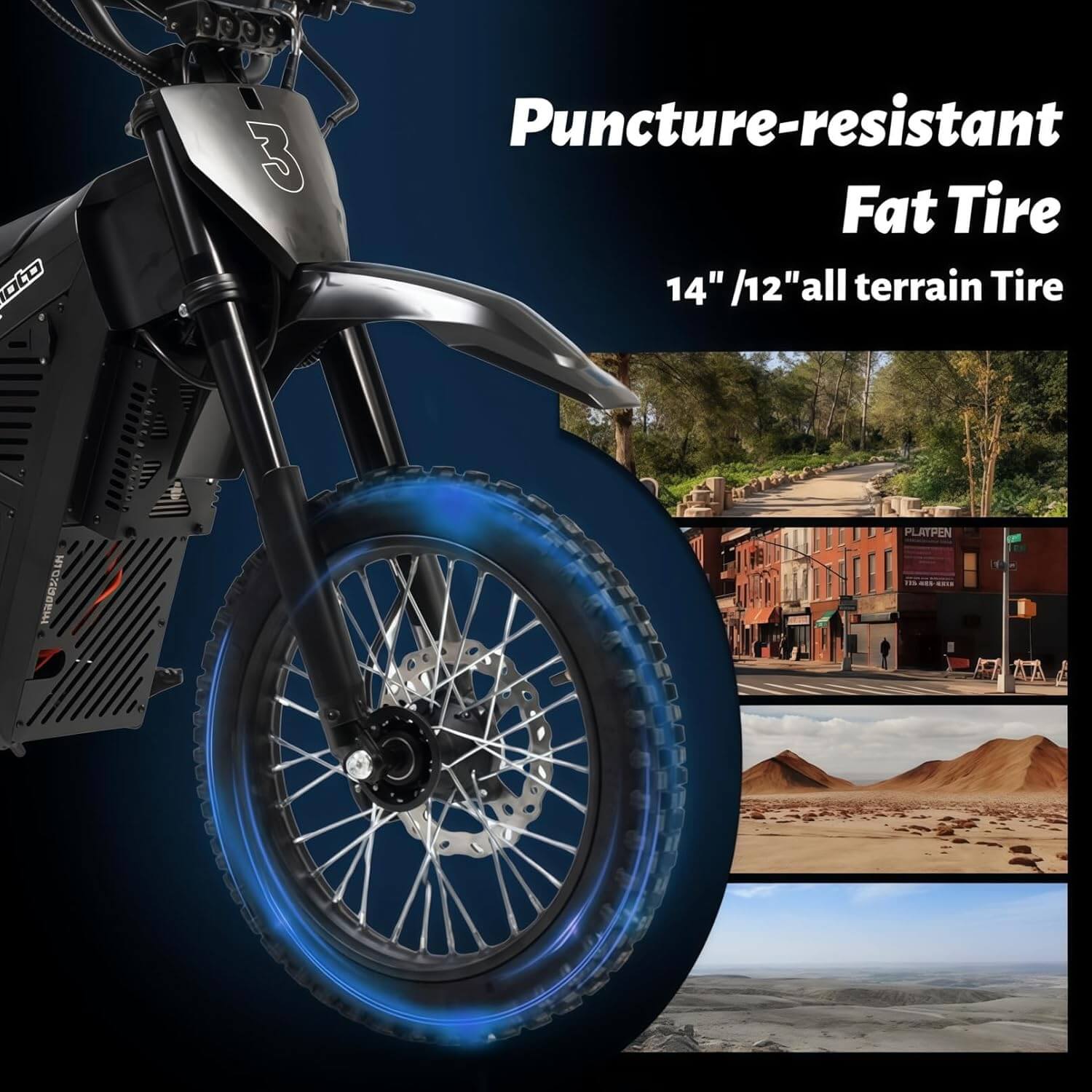 SYX MOTO ARC 3000W 48V Mid Drive Electric Dirt Bike