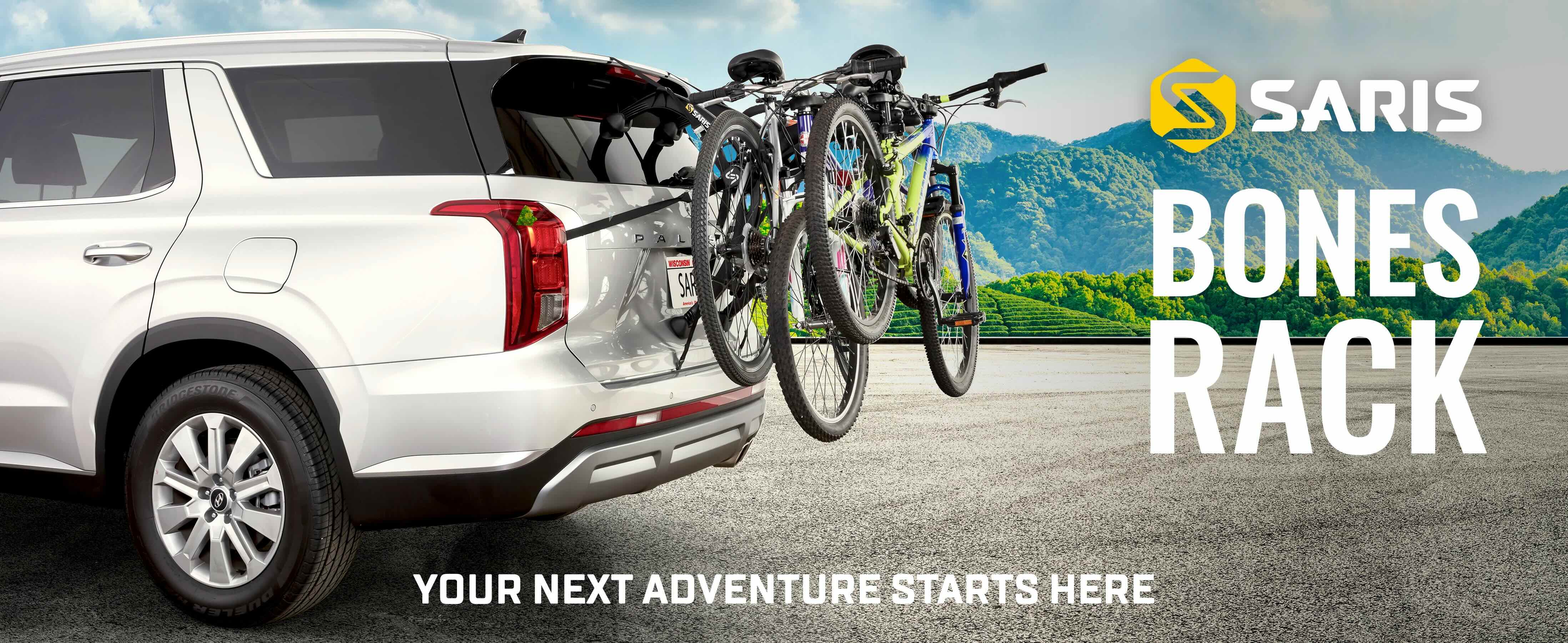 Saris BONES 3 BIKES Trunk Mount Rack