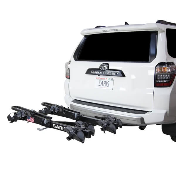 Saris FREEDOM 4 BIKES Hitch Mount Bike Rack, 2" Hitch, Tray Style