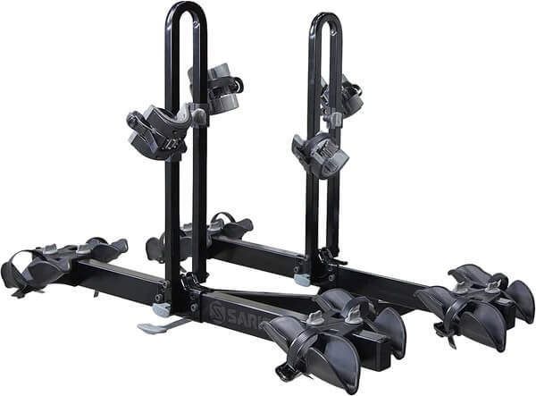 Saris FREEDOM 4 BIKES Hitch Mount Bike Rack, 2" Hitch, Tray Style