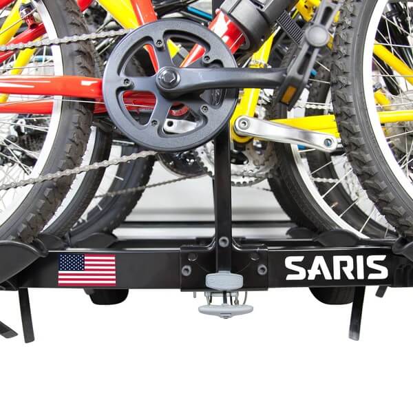 Saris FREEDOM 4 BIKES Hitch Mount Bike Rack, 2" Hitch, Tray Style