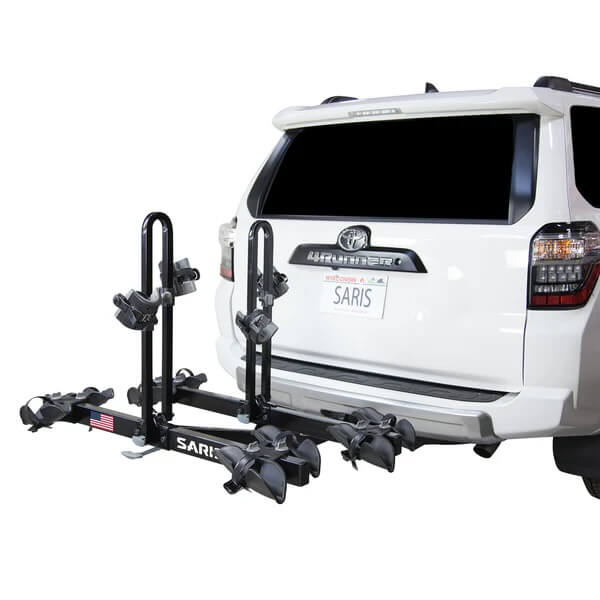 Saris FREEDOM 4 BIKES Hitch Mount Bike Rack, 2" Hitch, Tray Style