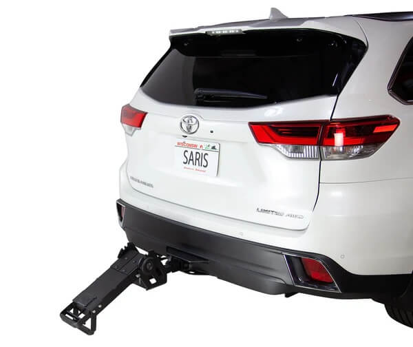 Saris MHS 1+1 BASE Only, Fits 1-1/4" & 2" Hitch Receivers