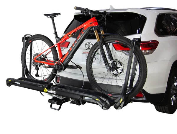 Saris MHS 1+1 BASE Only, Fits 1-1/4" & 2" Hitch Receivers