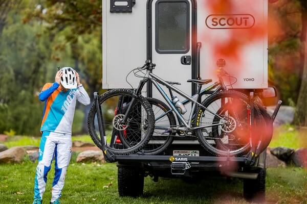 Saris MHS 2+1 BASE Only, Fits 2" Hitch Receivers