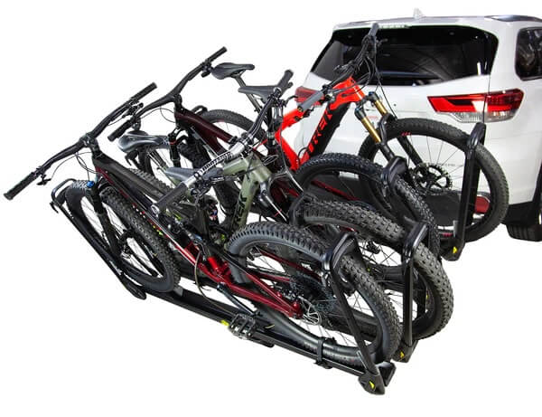 Saris MHS 3+1 BASE Only, Fits 2" Hitch Receivers