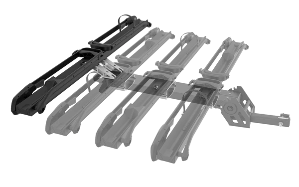 Saris MHS 3+1 BASE Only, Fits 2" Hitch Receivers