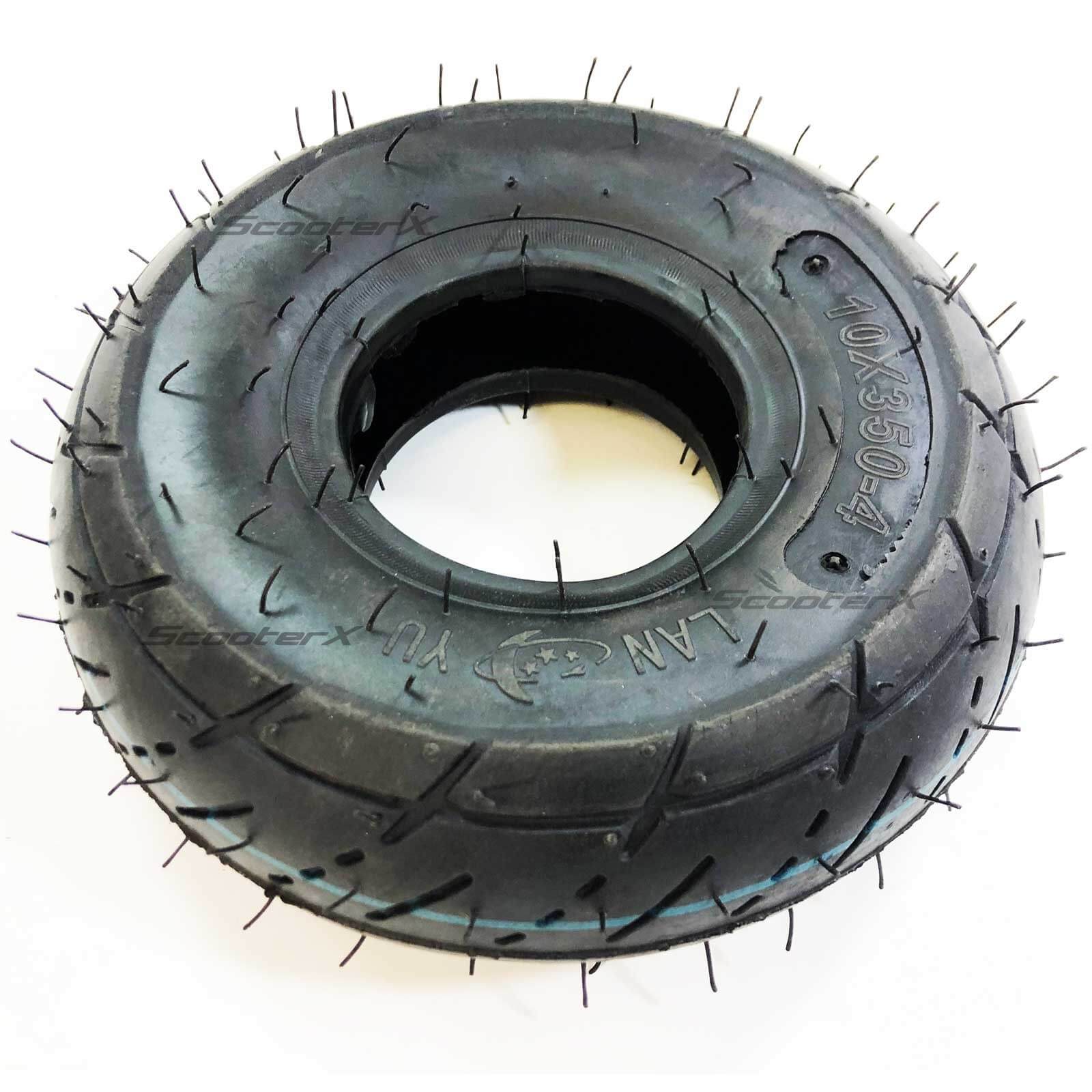 ScooterX 3.50 X 4 STREET TREAD TIRE For Gas/Electric Scooters