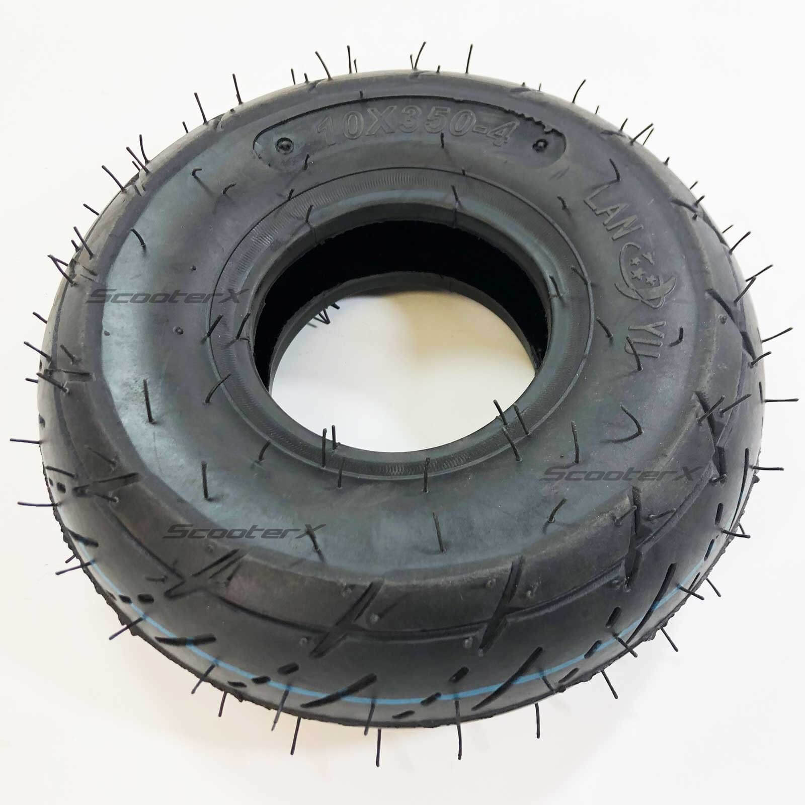 ScooterX 3.50 X 4 STREET TREAD TIRE For Gas/Electric Scooters