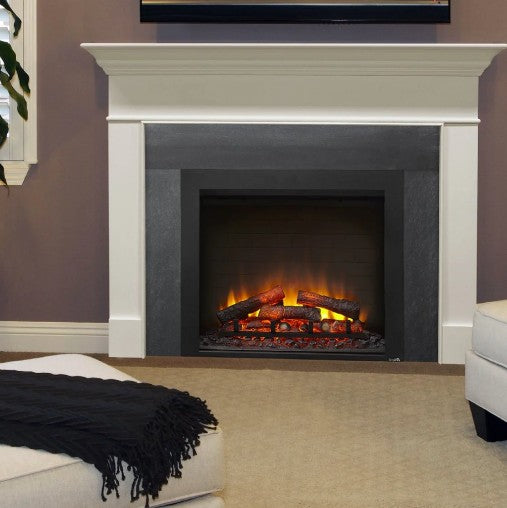 SimpliFire SF-BI30-EB 30" Built-In Electric Fireplace