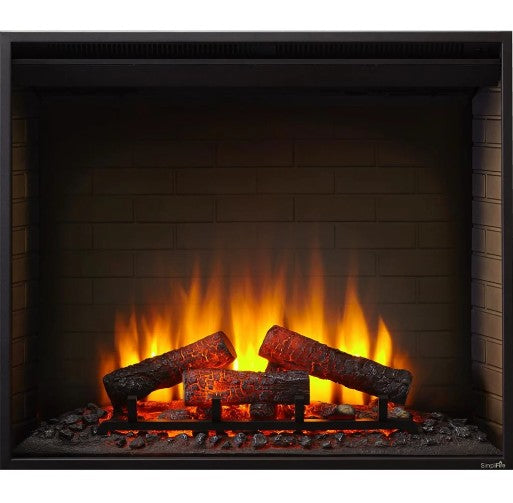 SimpliFire SF-BI30-EB 30" Built-In Electric Fireplace