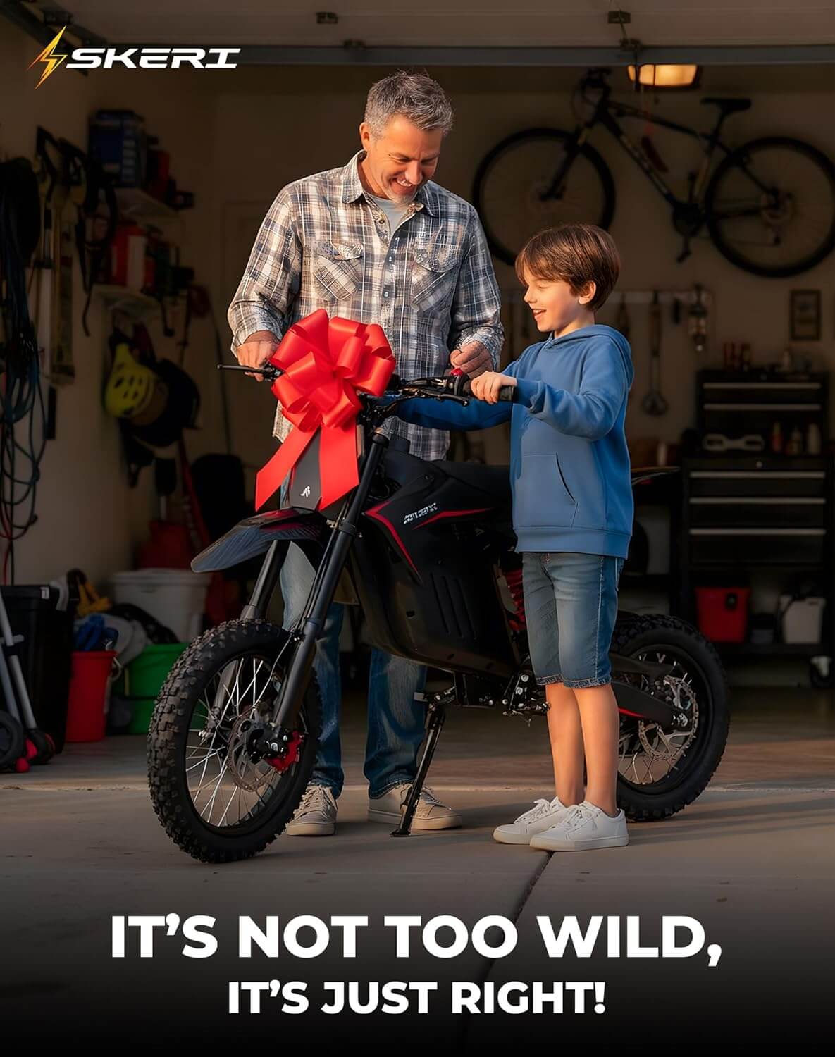 Skeri EDB00 3200W 48V Mid Drive Electric Dirt Bike