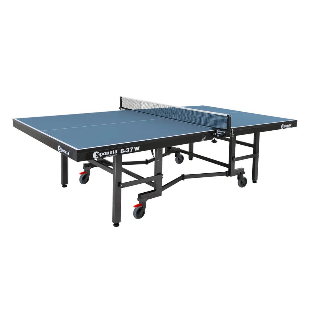 Sponeta SUPER COMPACT TT Table Tennis Ping Pong Table, Wheelchair Accessible, Fully Assembled