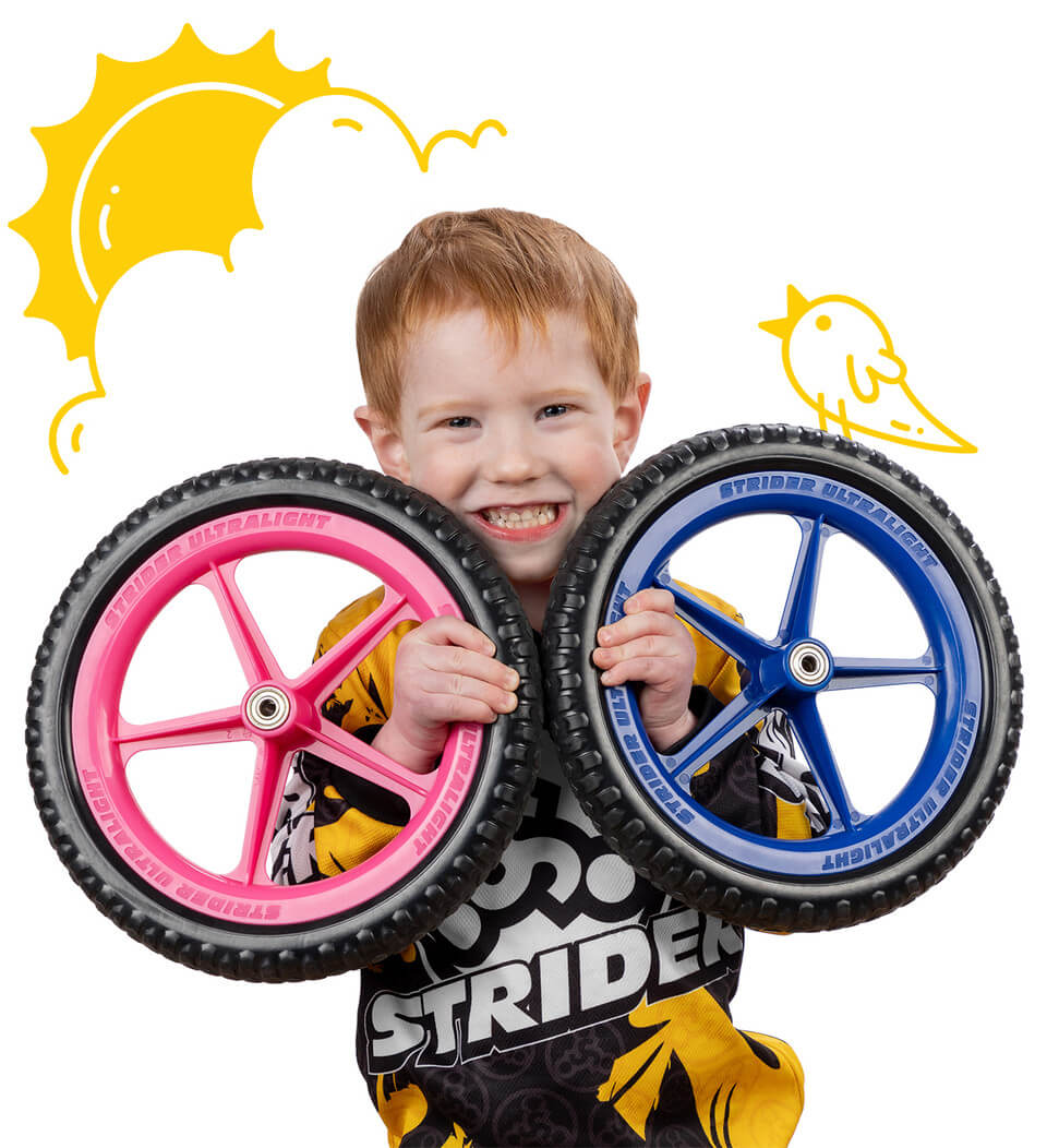 Strider ULTRALIGHT WHEEL for 12 Balance Bike, PWHEEL-12-UL