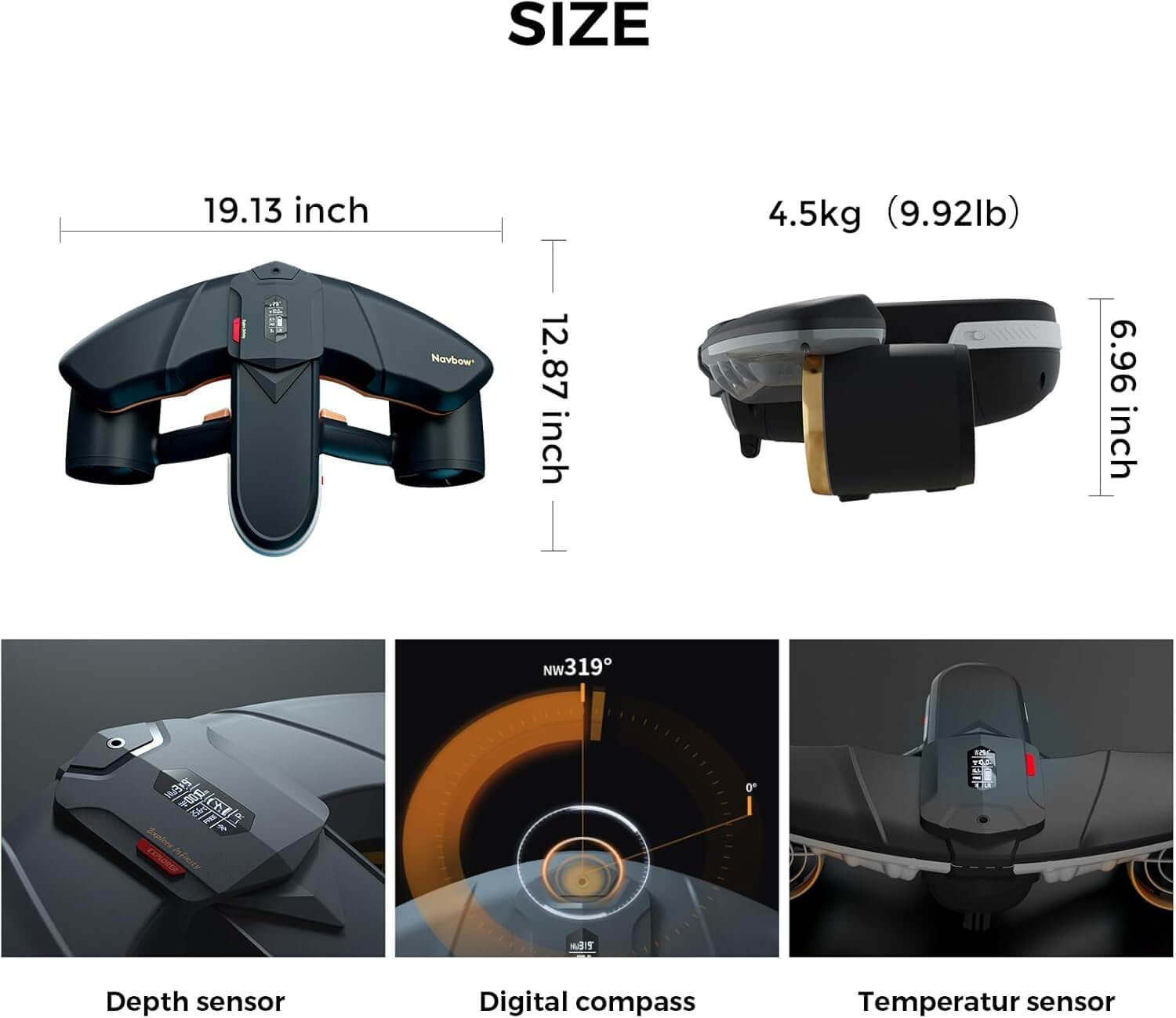 Sublue NAVBOW PLUS Underwater Scooter