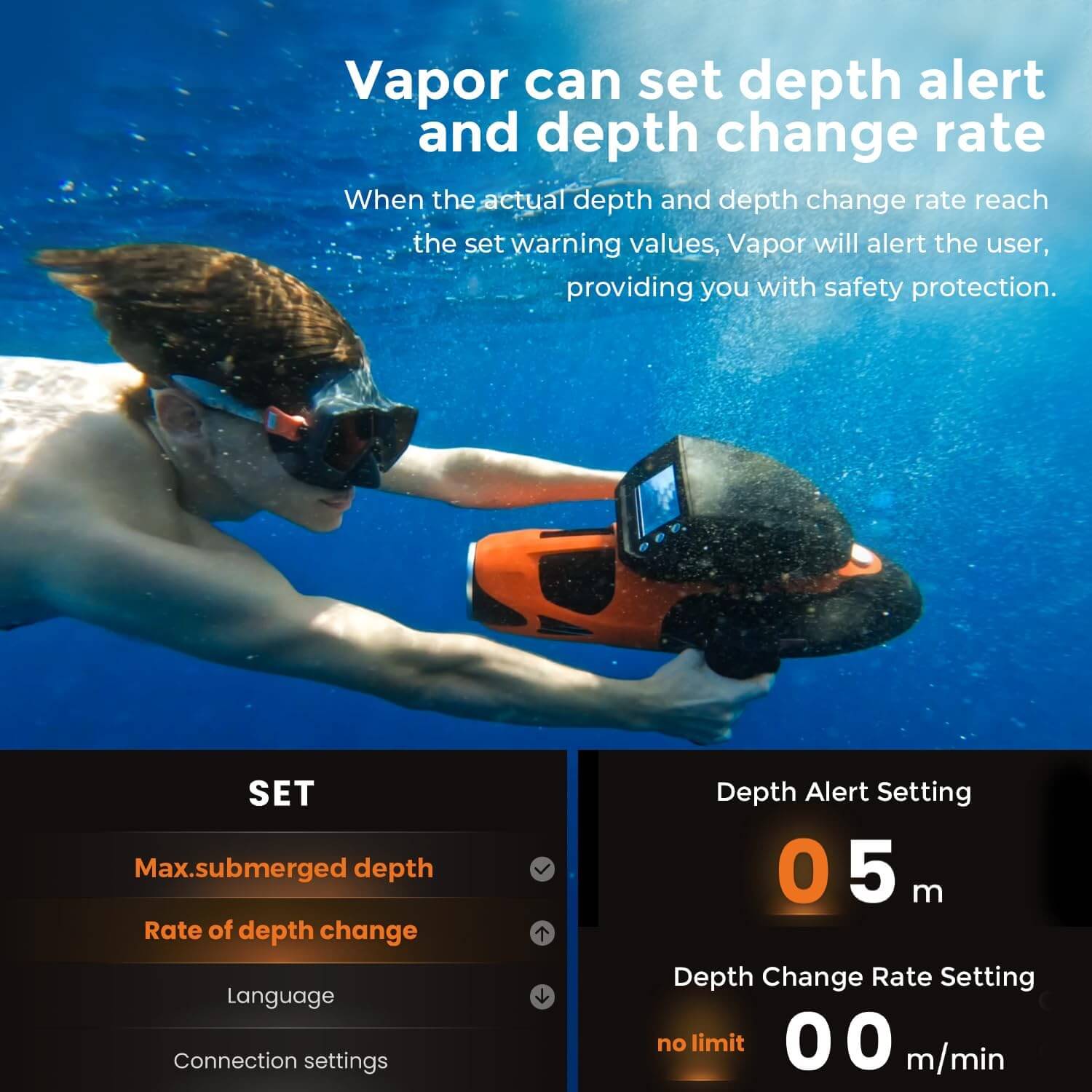 Sublue VAPOR Underwater Scooter
