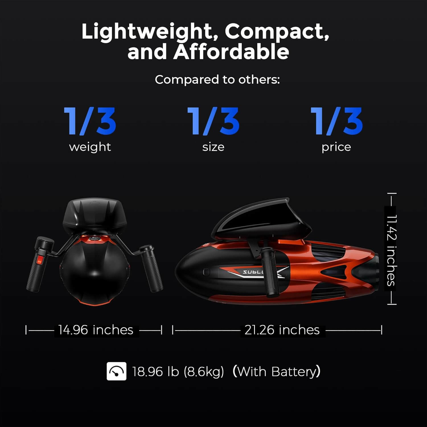 Sublue VAPOR Underwater Scooter