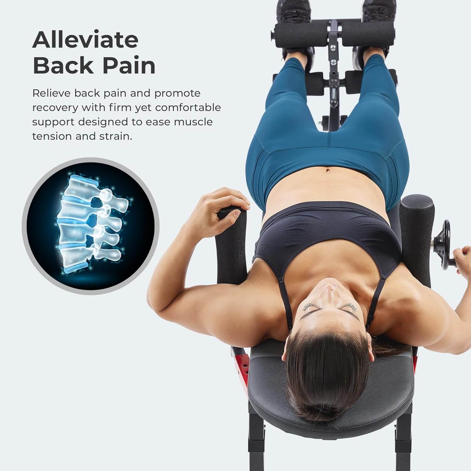 Sunny Health & Fitness Full Body Decompression Bench/Table