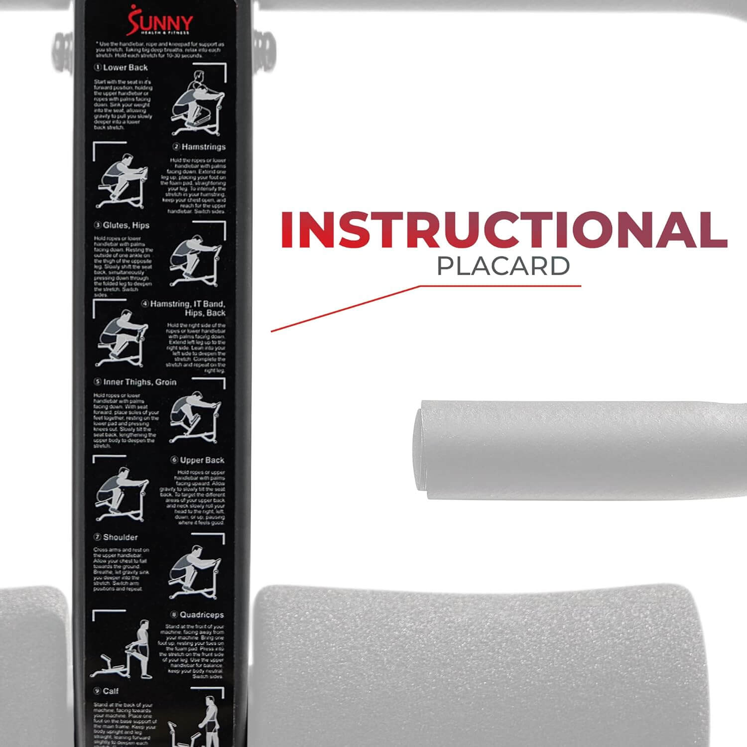 Sunny Health & Fitness Full Body Traction Stretch Machine