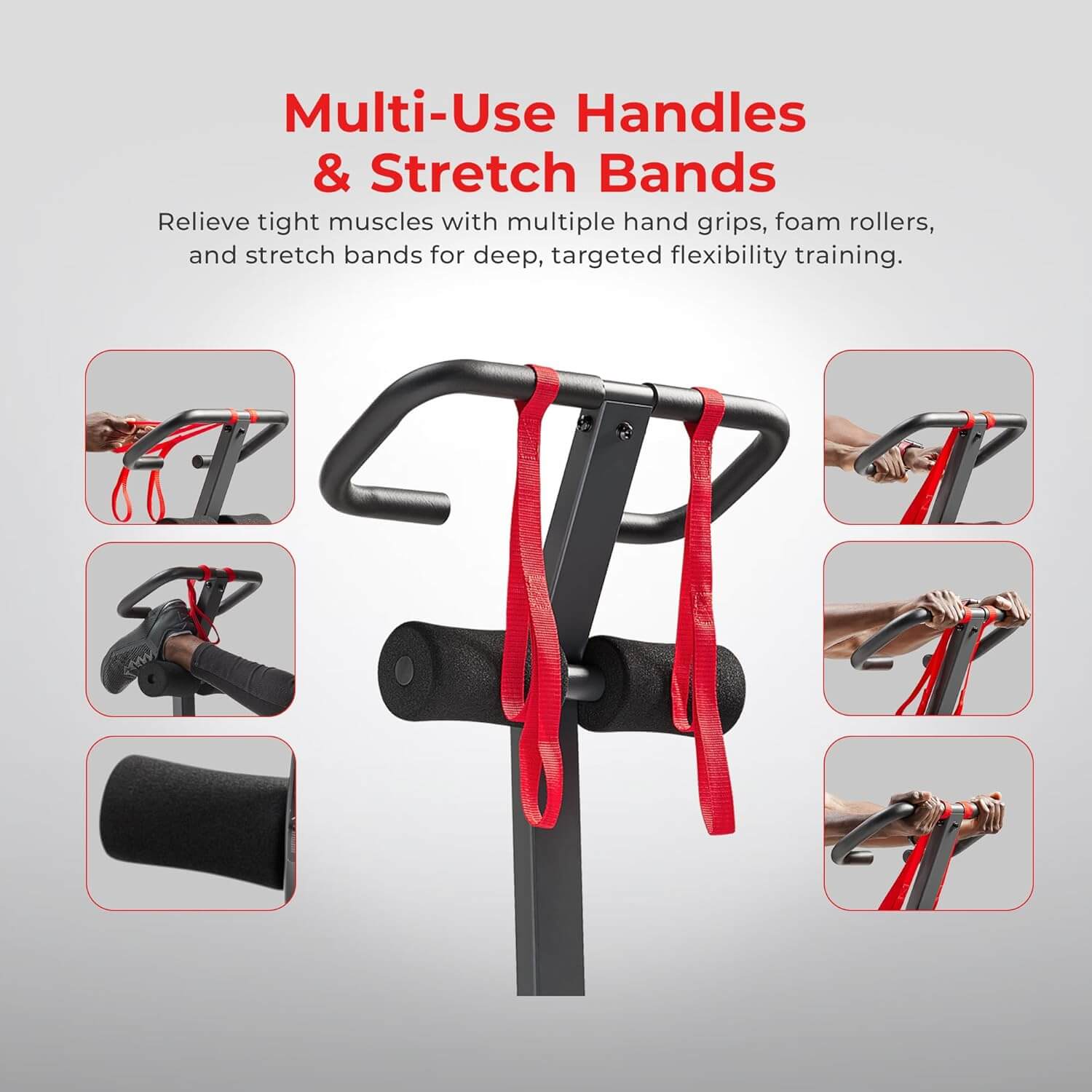 Sunny Health & Fitness Full Body Traction Stretch Machine