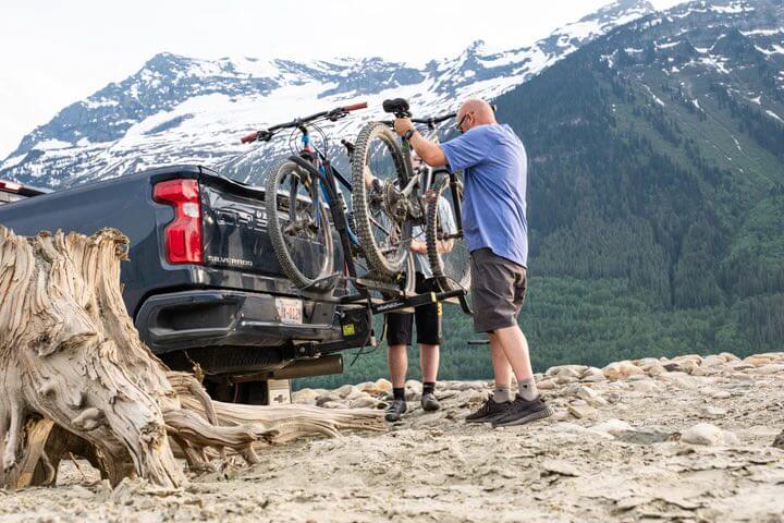 Swagman SKAHA 2 PLUS Hitch Mounted Car Bicycle Rack, 2 Bikes