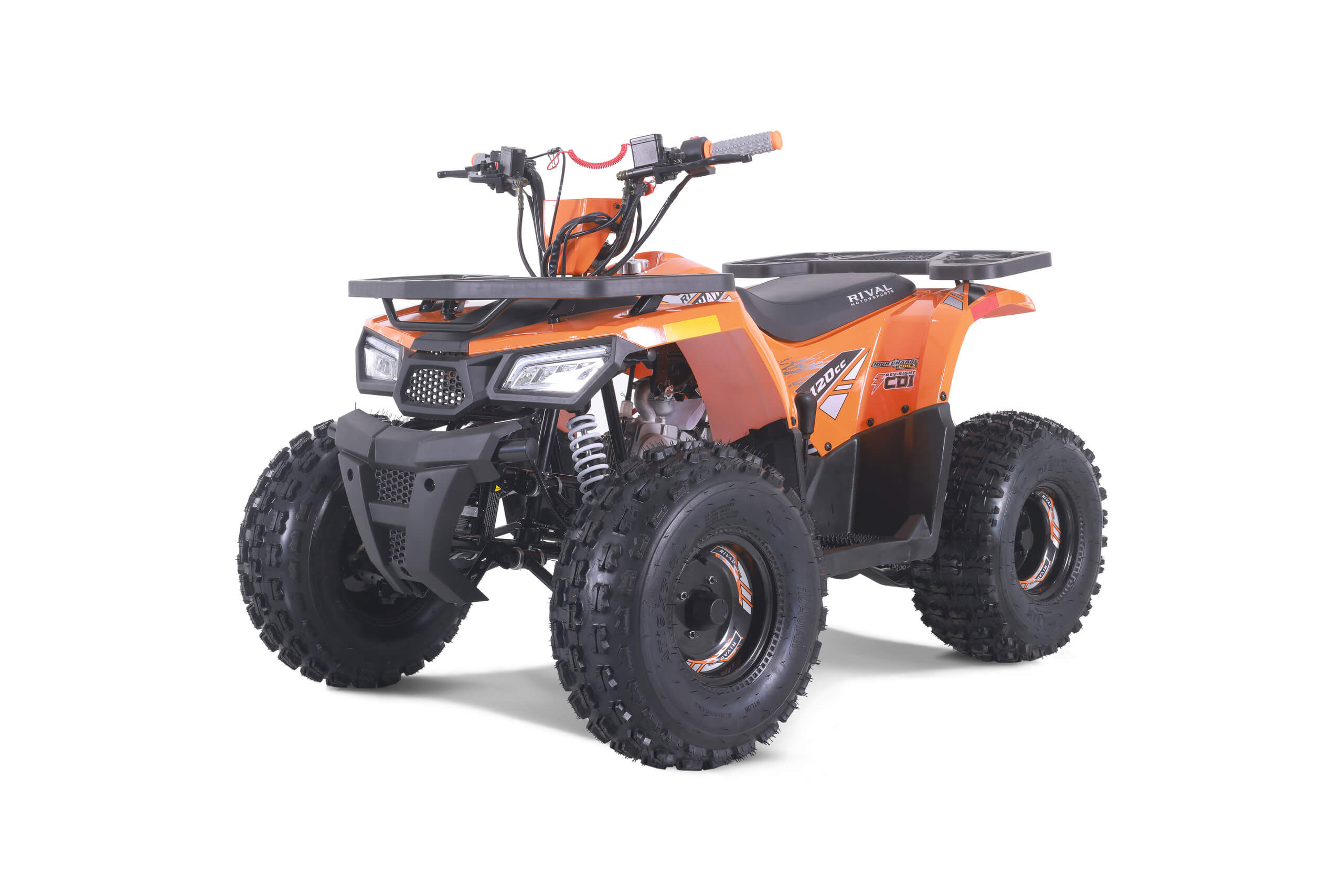 TaoTao MudHawk10 4-Wheeler Kids' Gas All-Terrain Vehicle ATV, Ages 10+