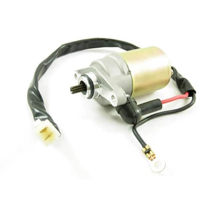 TaoTao Replacement 10 TEETH STARTER MOTOR for Pony, VIP, Blade, Evo, New Speed 50 Gas Moped Scooters