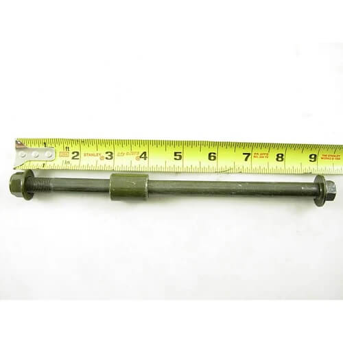 TaoTao Replacement HEX FLANGE BOLT M12x1.25x225 for Thunder, New Speedy 50 Gas Moped Scooters
