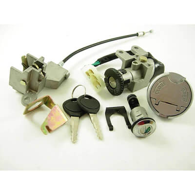 TaoTao Replacement IGNITION KEY SWITCH for Pony, Blade 50 Gas Moped Scooters