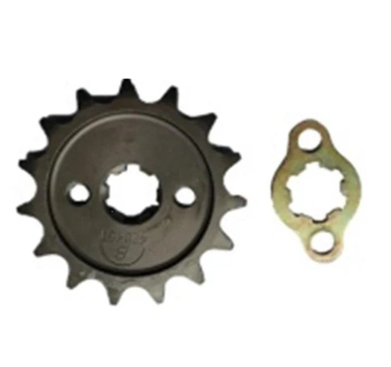 TaoTao Replacement ENGINE SPROCKET W/ FIXING PLATE for DB27 Gas Dirt Bike