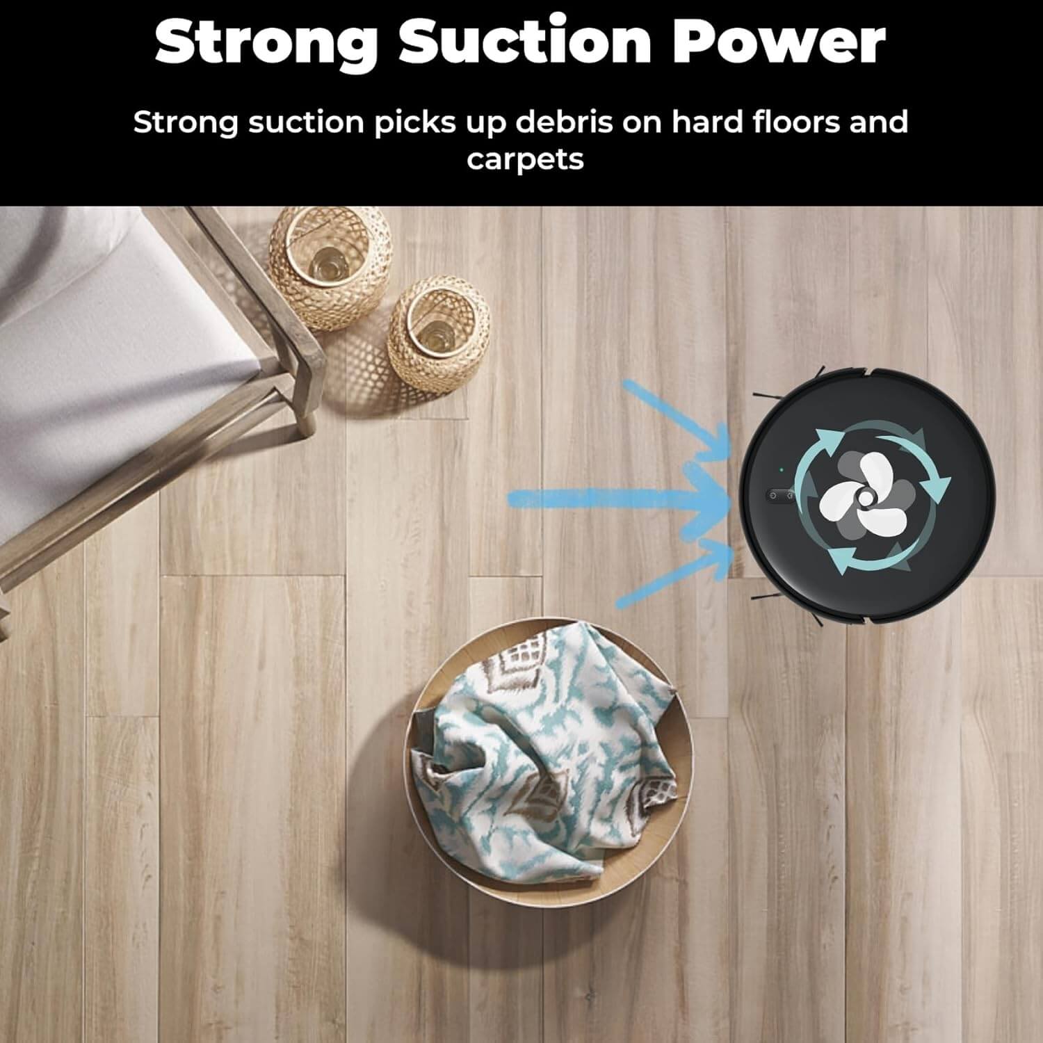 Thamtu G-Series-R 2-In-1 Robot Vacuum, Alexa Compatible