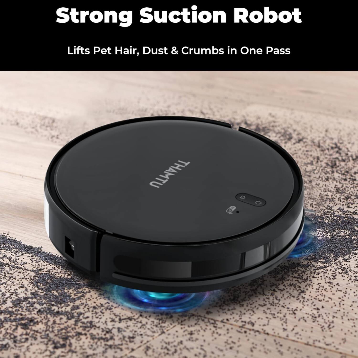 Thamtu G-Series-R 2-In-1 Robot Vacuum, Alexa Compatible