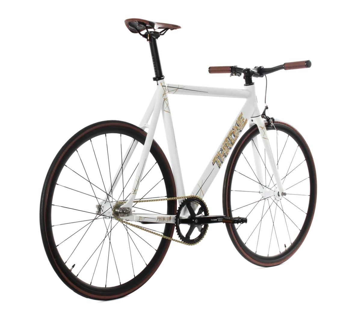 2024 Throne Cycles Phantom Road Bike, White