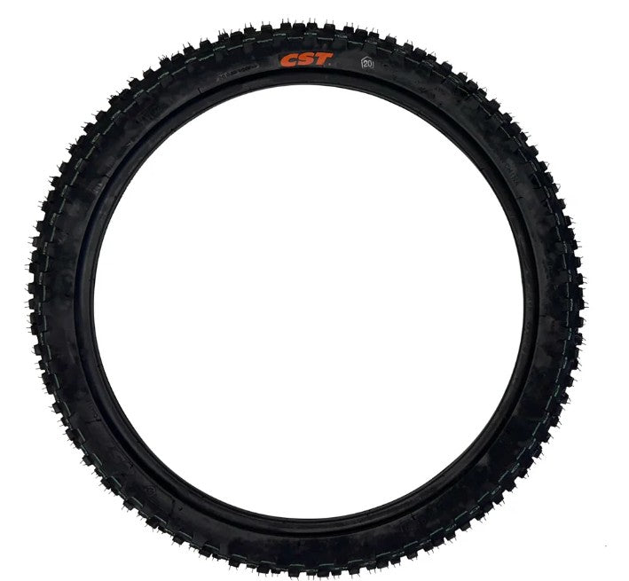 Throne Cycles Replacement FRONT CST TIRE (Single) for SRPNT X3 Electric Dirt Bike