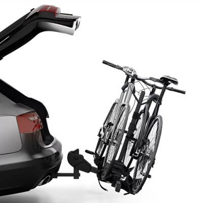 Thule DOUBLETRACK PRO XT Hitch Bike Rack, 2 Bikes, 1 1/4" / 2" Receiver