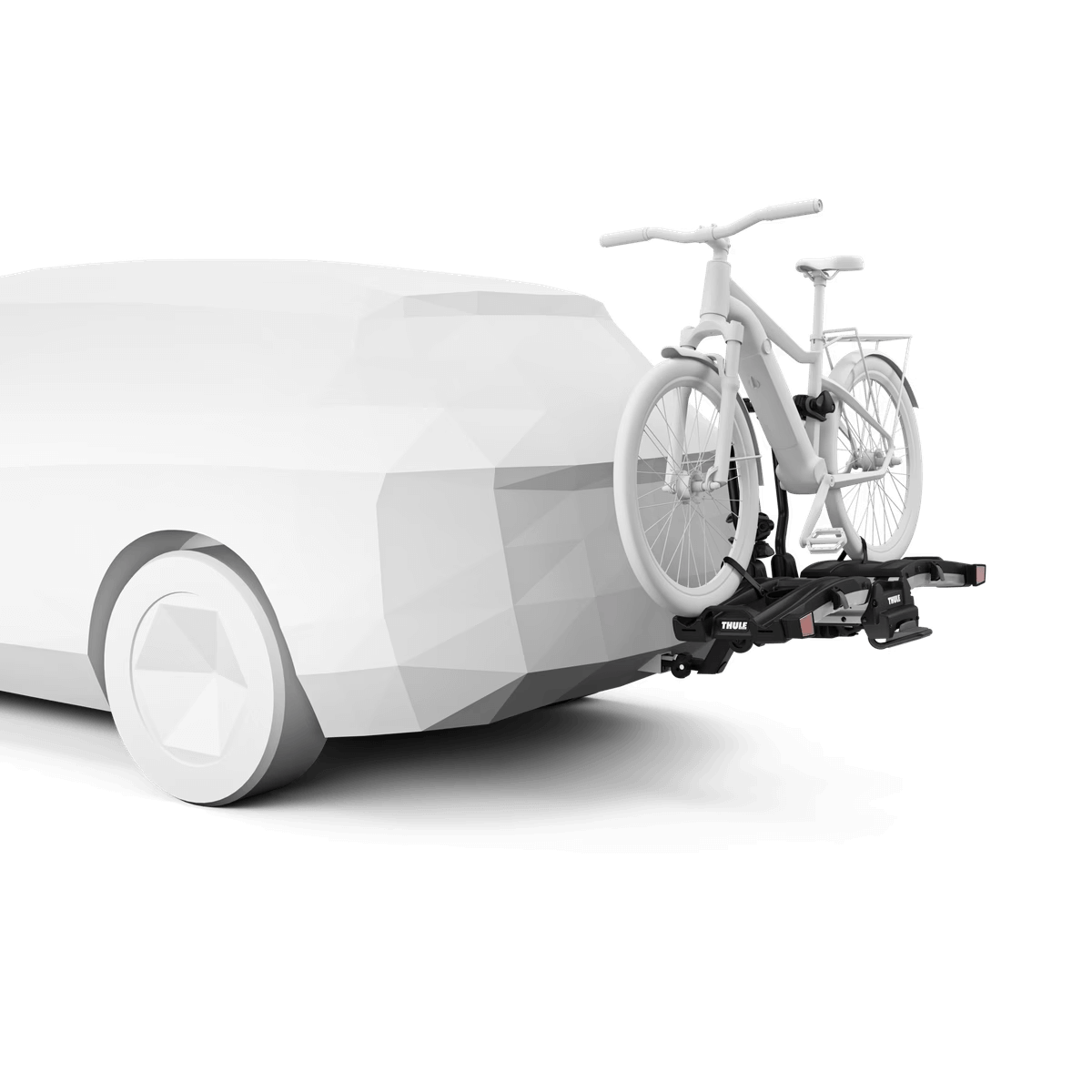 Thule EASYFOLD XT 2 Bike Rack, 2 Bikes, 1 1/4" / 2" Receiver