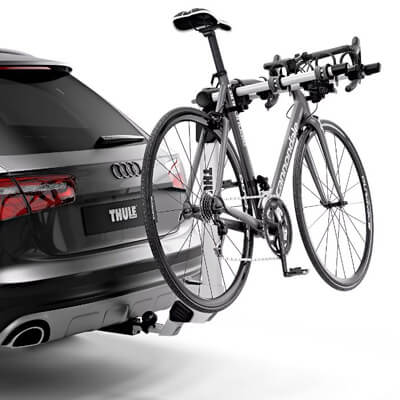 Thule HELIUM AERO PRO Aluminium Bike Rack, 3 Bikes, 1 1/4" / 2" Receiver