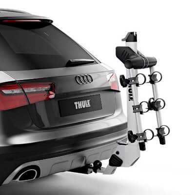 Thule HELIUM AERO PRO Aluminium Bike Rack, 3 Bikes, 1 1/4" / 2" Receiver