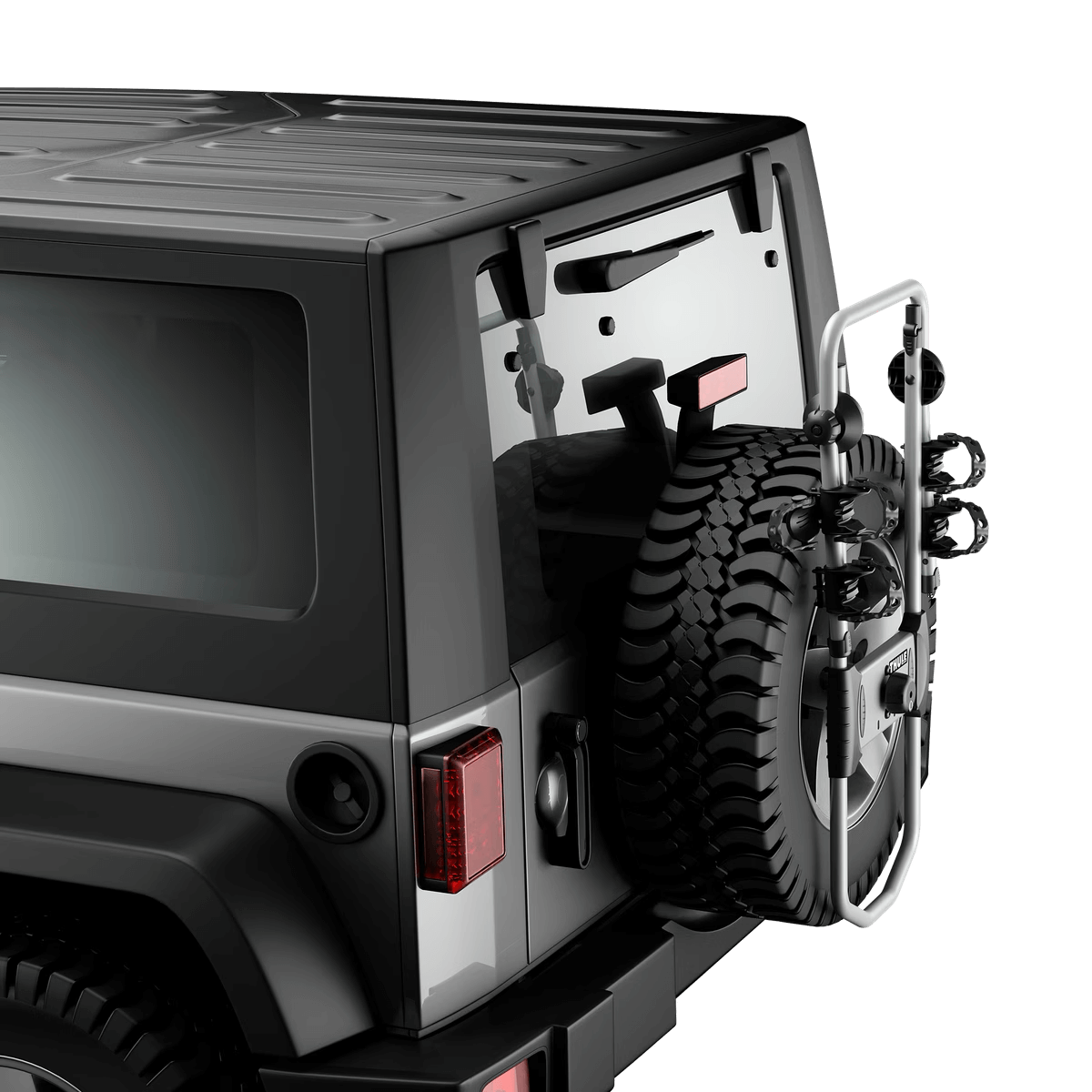 Thule SPARE ME PRO Spare Tire Hanging Bike Rack, 2 Bikes