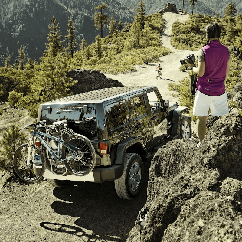 Thule SPARE ME PRO Spare Tire Hanging Bike Rack, 2 Bikes