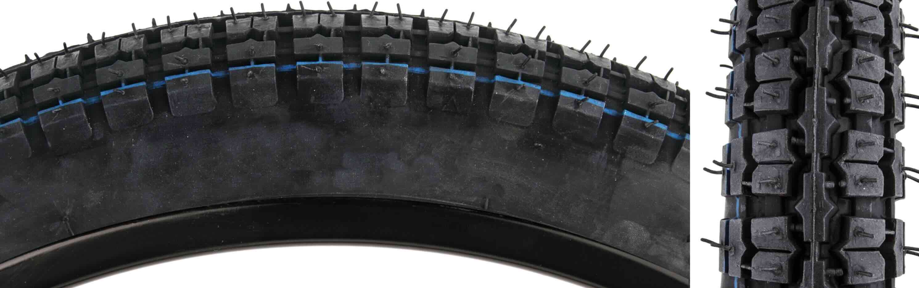Titan Replacement INNER TUBES & TIRES Package (Front & Rear) for Surrey Bikes