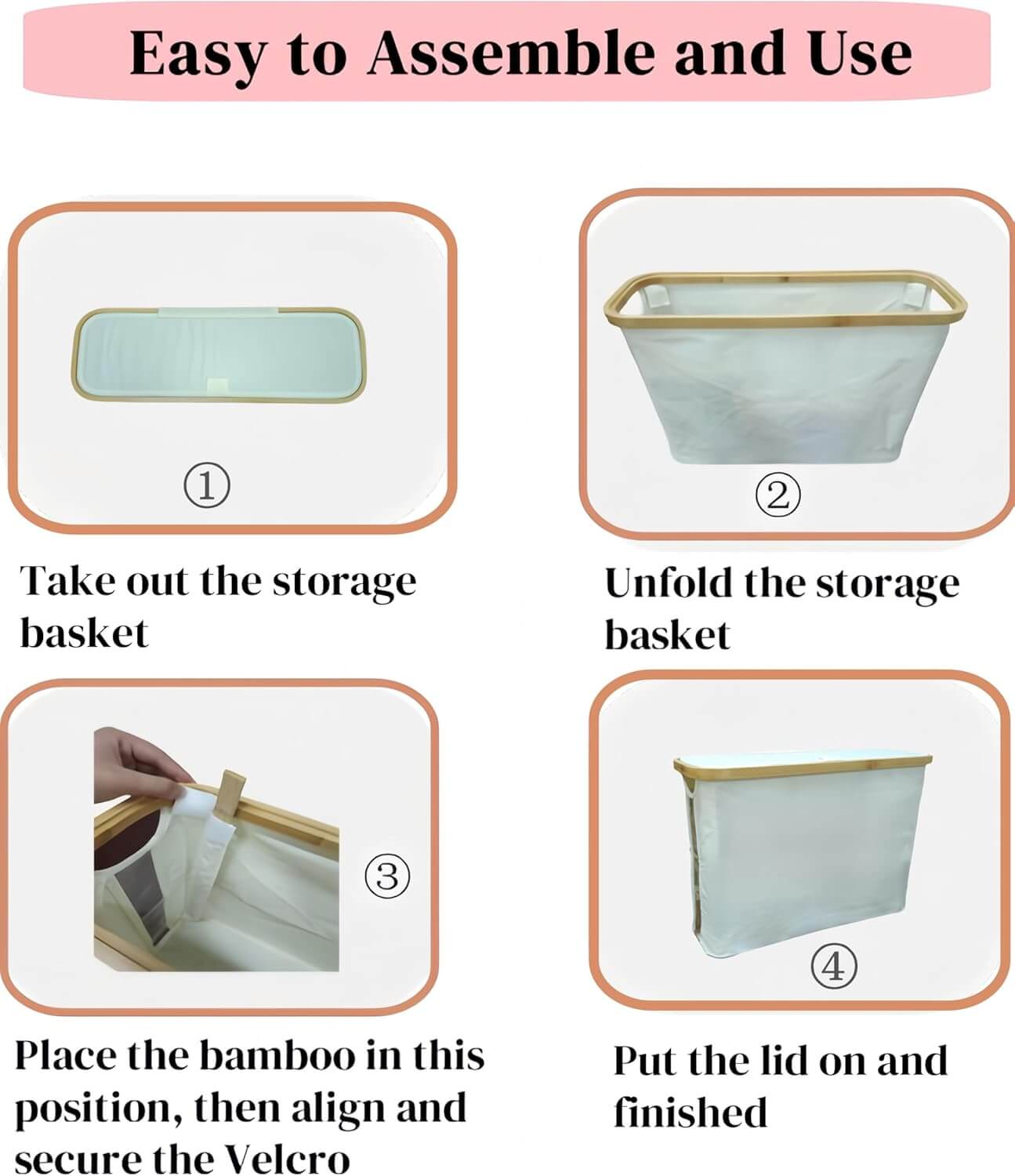 Toilet Paper Storage Basket with Lid, Large Capacity for 12 Rolls